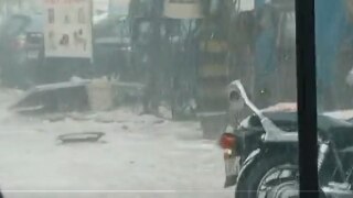 Gurugram Witnesses Scattered Rain, Hailstorm; Traffic Movement Affected