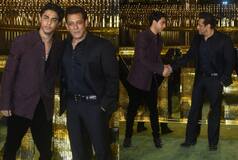 Salman Poses With Aryan For Rare Pictures at The Nita Ambani Cultural Centre Launch