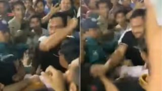 Shakib al Hasan Beats Fan Ruthlessly During Event in Bangladesh; Video of Star Cricketer Goes VIRAL | WATCH