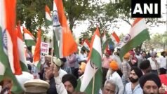 लंदन में खालिस्तानियों की शर्मनाक करतूत के विरोध में सिख समुदाय ने दिल्ली में ब्रिटिश उच्चायोग के बाहर खिलाफ किया प्रदर्शन