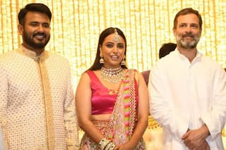 Swara-Fahad's Wedding Reception: Rahul Gandhi, Jaya Bachchan Bless Newlyweds in Delhi