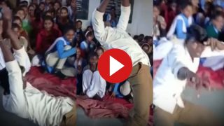 Nagin Dance Video: बीन बजते ही नागिन बन गया ये छात्र, भरी क्लास में लगा लोटने- देखें वीडियो
