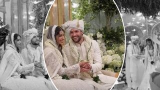 Alanna Panday Says 'I Do' to White Lehenga at Her Traditional Wedding, Honours Groom's Culture - Pics