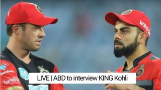 LIVE Updates | AB De Villiers-Virat Kohli Interview: Kohli Admits Test Cricket is 'Ultimate'