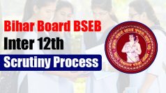 Bihar Board BSEB Intermediate 12th Scrutiny Process To Begin Today, Here's How To Apply