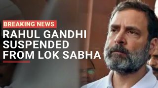 Rahul Gandhi’s Lok Sabha membership cancelled, Big decision in defamation case - Watch Video