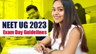 NEET UG 2023 Exam Day Guidelines: Check Dress Code, NTA Instructions, Exam Timing, Barred Items