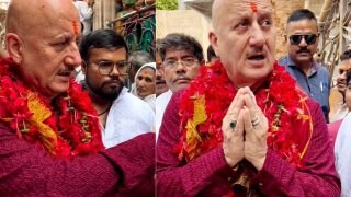 Anupam Kher Visits Kolkata's Kalighat Temple: 'I Prayed For my Friend Satish Kaushik's Soul'