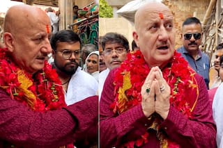 Anupam Kher Visits Kalighat Temple: 'I Prayed For my Friend Satish Kaushik'