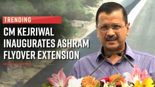 Arvind Kejriwal Inaugurates Delhi's Ashram Flyover Extension | Watch Video