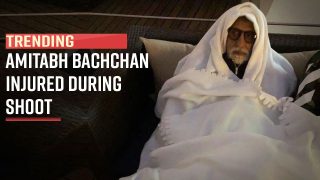 Amitabh Bachchan Injured: Big B Injured During Project K Shoot In Hyderabad | Watch Video