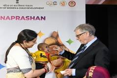 Bill Gates ने कराया इंडियन बच्चे का अन्नप्राशन संस्कार, खिचड़ी बनाने की विधि भी सीखी । देखिए Photos