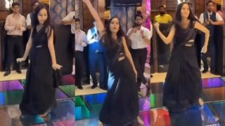 Viral Dance Video: Bride's Sister in Black Saree Burns The Dance Floor on 'Say Na Say Na' - Watch