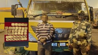 बीएसएफ की बड़ी कामयाबी, 2.78 करोड़ के सोने के बिस्कुट के साथ पकड़ा गया बांग्लादेशी तस्कर