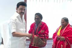 Tamil Nadu CM MK Stalin Felicitated Elephant Caretaker Couple Bomman And Bellie