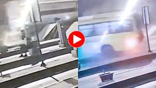 Viral Video: टोल प्लाजा पर बैठा था सिक्योरिटी गार्ड तभी तेज रफ्तार बस ने टक्कर मार दी, अस्पताल में मौत
