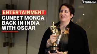 Guneet Monga Is Back In India With Oscar Award, Says 'This Win Is Magical' | Watch Video