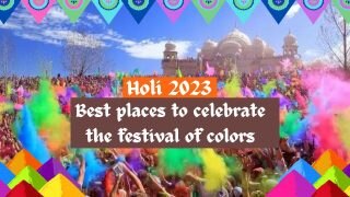 Holi 2023: Top 5 Places In India To Witness a Grand Holi Celebration - Watch List In The Video