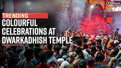 Watch: Holi Celebrations At The Dwarkadhish Temple In Mathura