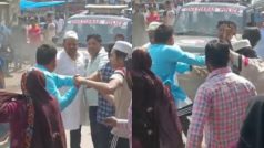 Video: गाजियाबाद में भाजपा नेता को दौड़ाकर पीटा, महिलाओं ने कपड़े फाड़कर सिर फोड़ दिया