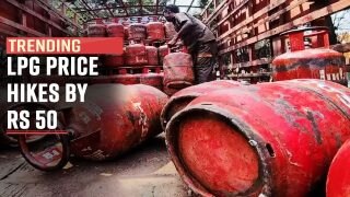 LPG Cooking Gas Prices Hiked By Rs 50 For Domestic, Check New LPG Prices | Watch Video