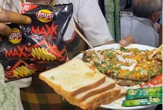 Viral Food Video: Man Makes Max Lays Omelette With Cheese - WATCH