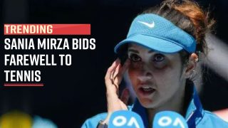 Sania Mirza Bids Teary-Eyed Farewell To Tennis At The Place Where She Started Her Journey | Watch Video