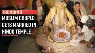 Viral Video: Muslim Couple Gets Married In a Temple In Himachal Pradesh | WATCH
