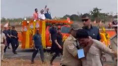 कर्नाटक में PM मोदी का सुरक्षा घेरा तोड़ने की कोशिश, काफिले की तरफ दौड़ा शख्स; हिरासत में लिया गया