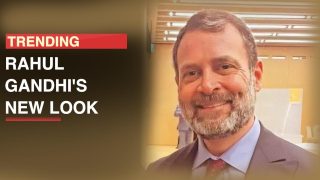 Rahul Gandhi's New Look With Trimmed Beard And Short Hair Impresses People | Watch Video
