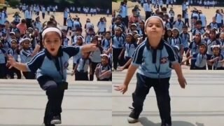 School Girl's Dance Video: Kid's Power-Packed Performance on 'Saami Saami' Impresses Arjun-Rashmika Mandanna's Fans - WATCH
