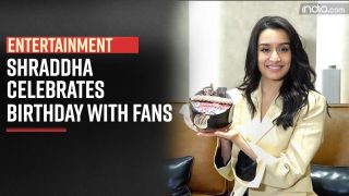 Shraddha Kapoor Celebrated Birthday With Fans And Media, Fans Cheer, 'Happy Birthday Dear Shraddha' | Watch Video