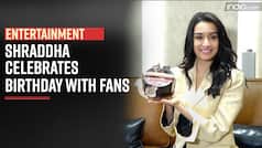 Shraddha Kapoor Celebrated Birthday With Fans And Media, Fans Cheer, 'Happy Birthday Dear Shraddha' | Watch Video