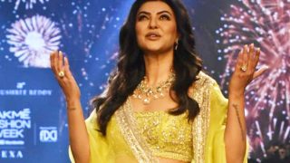 Sushmita Sen Receives Thunderous Applause as She Walks The Ramp After Heart Attack, Shares Inside Videos From LFW 2023