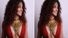 तापसी पन्नू ने रिवीलिंग ड्रेस के साथ पहना मां लक्ष्मी का हार, यूजर्स ने किए भद्दे कमेंट्स
