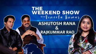 Rajkummar Rao-Ashutosh Rana in The Weekend Show: 'Acting is Passion, Profession And Education' | Exclusive
