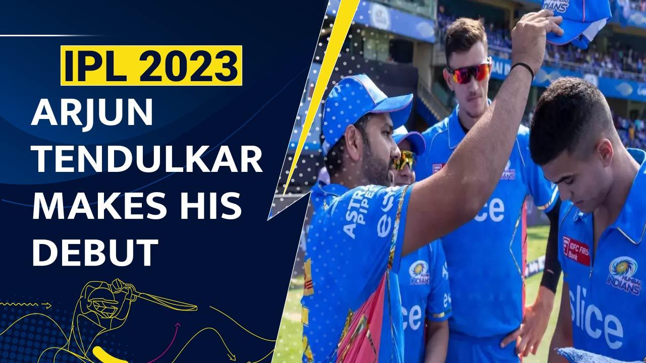 IPL 2023: Arjun Tendulkar Makes His Debut For Mumbai Indians