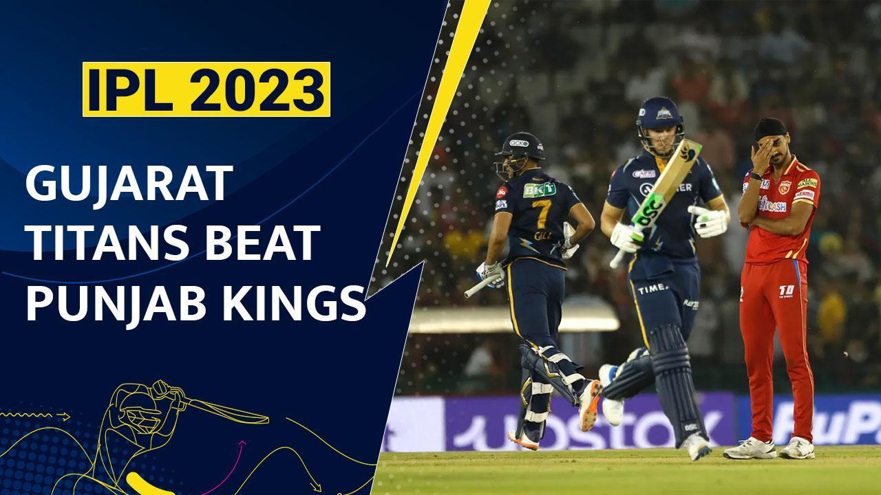 IPL 2023: Shubman Gill, Mohit Sharma star as GT beat PBKS