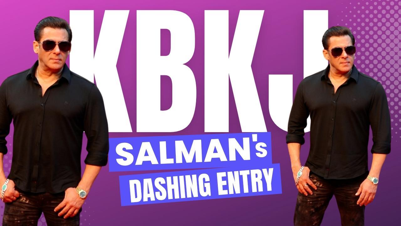 Kisi Ka Bhai Kisi Ki Jaan Trailer: Salman Khan   s Dashing Entry At Launch Event | Watch Video