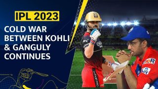 IPL 2023: Saurav Ganguly Ignores Virat Kohli in unseen video amid Raging rumours of Rift