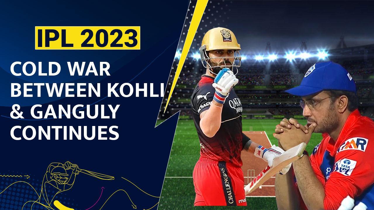 IPL 2023: Saurav Ganguly Ignores Virat Kohli in unseen video amid Raging rumours of Rift