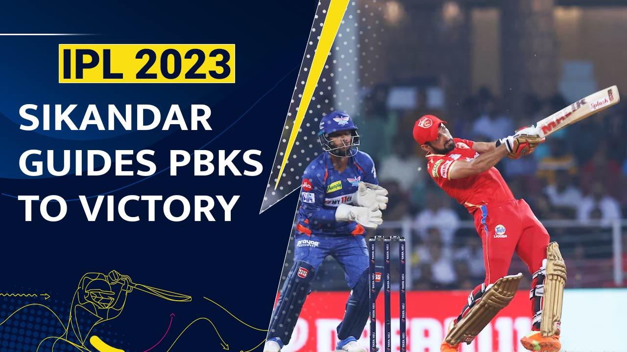 Sikandar Raza's maiden IPL fifty guides Punjab Kings to victory against Lucknow Super Giants