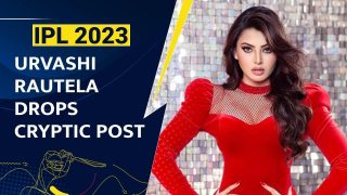 IPL 2023: Urvashi Rautela Drops Cryptic Post, Deletes After Backlash From Pant Fans