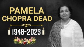 Pamela Chopra Dead: Yash Chopra's Wife Pamela Chopra passes Away At 75 | Watch Video