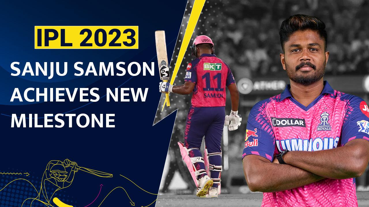 rajasthan royals captain sanju samson achieves new milestone, know key stats - Watch Video