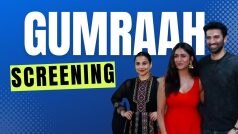 Gumraah Screening: मृणाल और आदित्य की जोड़ी ने 'Gumraah' की स्क्रीनिंग पर लगाई आग | Watch Video