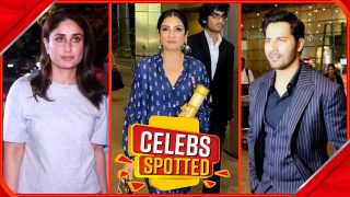 Celebs Spotted: Varun Dhawan Snapped Clicking Selfies With His Fans, Raveena's Daughter Rasha Gets Pushed By a Man Seeking a Selfie