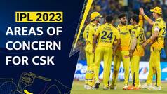 IPL 2023: What is the main area of concern for CSK after their loss to RR in IPL 2023?