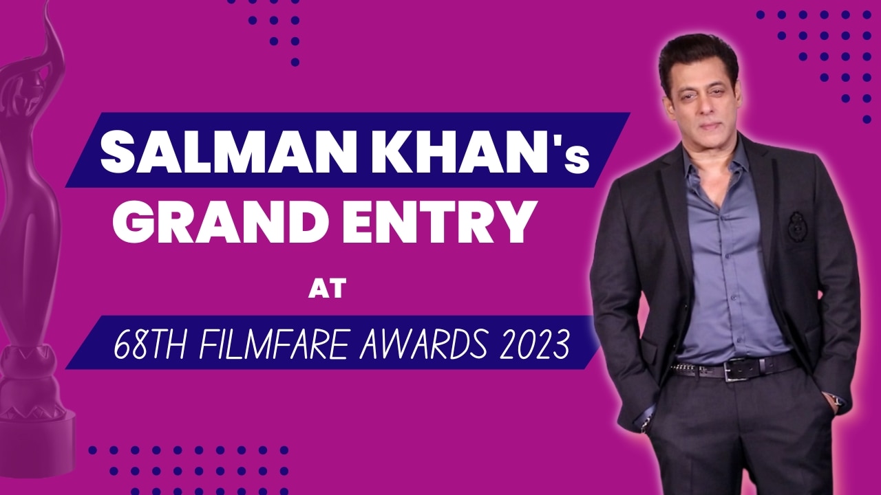 Filmfare Awards 2023: Megastar Salman Khan Sets Stage On Fire At 68th Filmfare Awards Press Conference | Watch Video