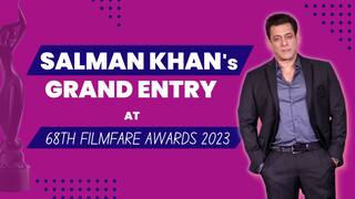 Filmfare Awards 2023: Megastar Salman Khan Sets Stage On Fire At 68th Filmfare Awards Press Conference | Watch Video